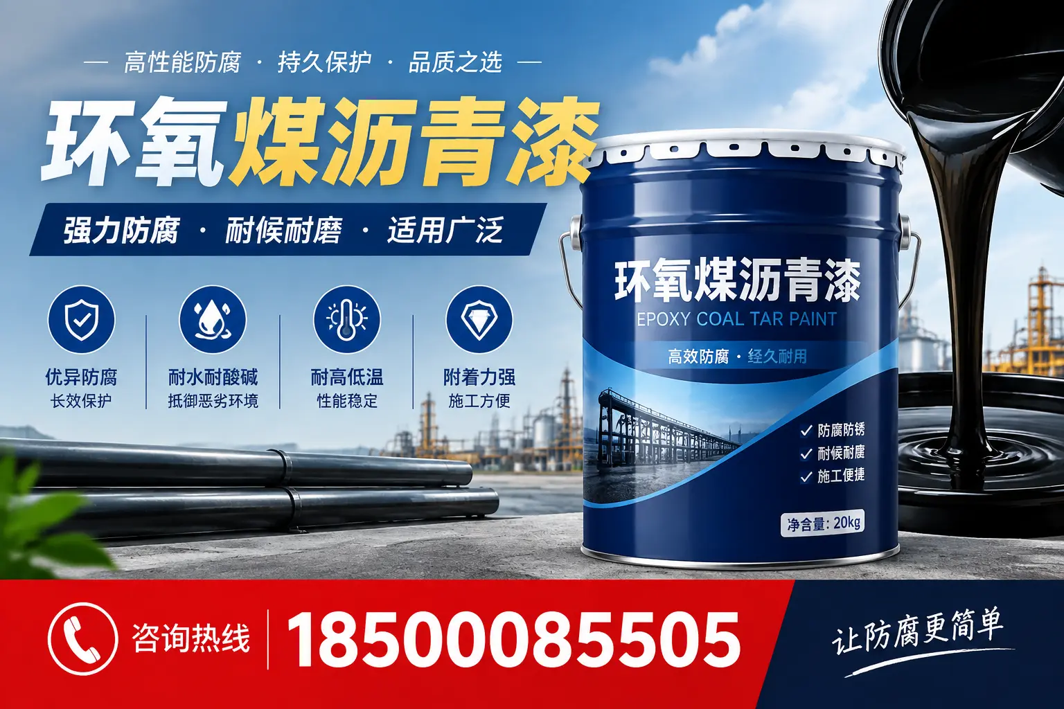 环氧煤沥青漆在不同气候条件下的表现分析，上海适用性